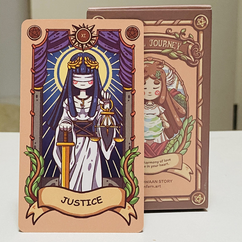Tarot Deck With Guidebook - Cartes de Tarot Joyful Journey, 79