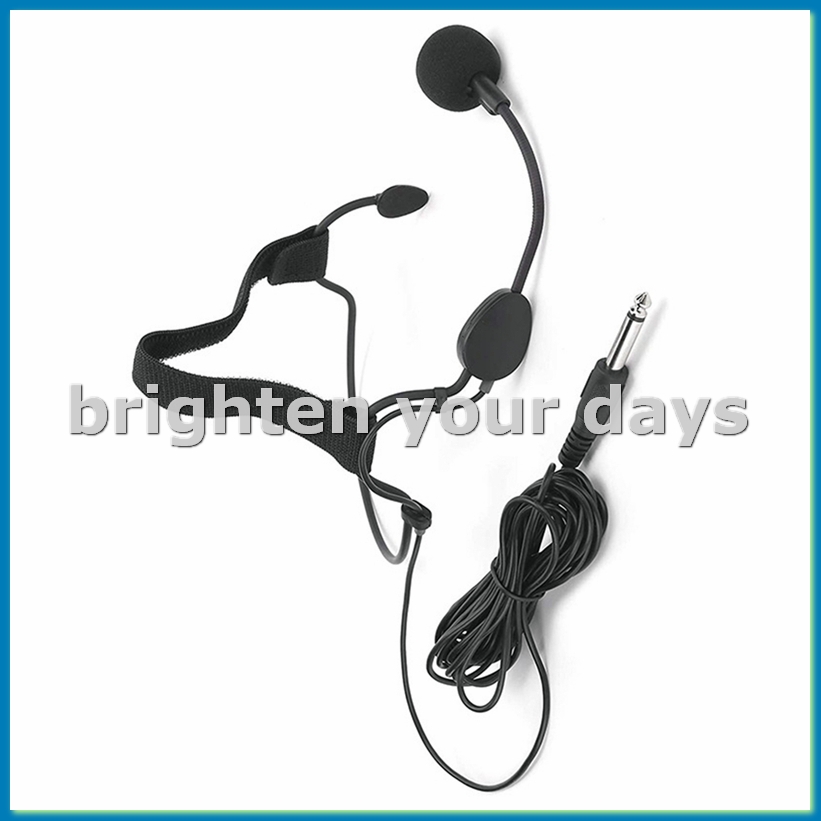 Music - Microphone dynamique à serre-tête avec prise