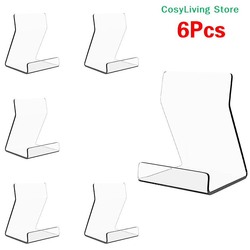 Clear Acrylic Book Stand Holder - Présentoir de bureau transparent en acrylique,