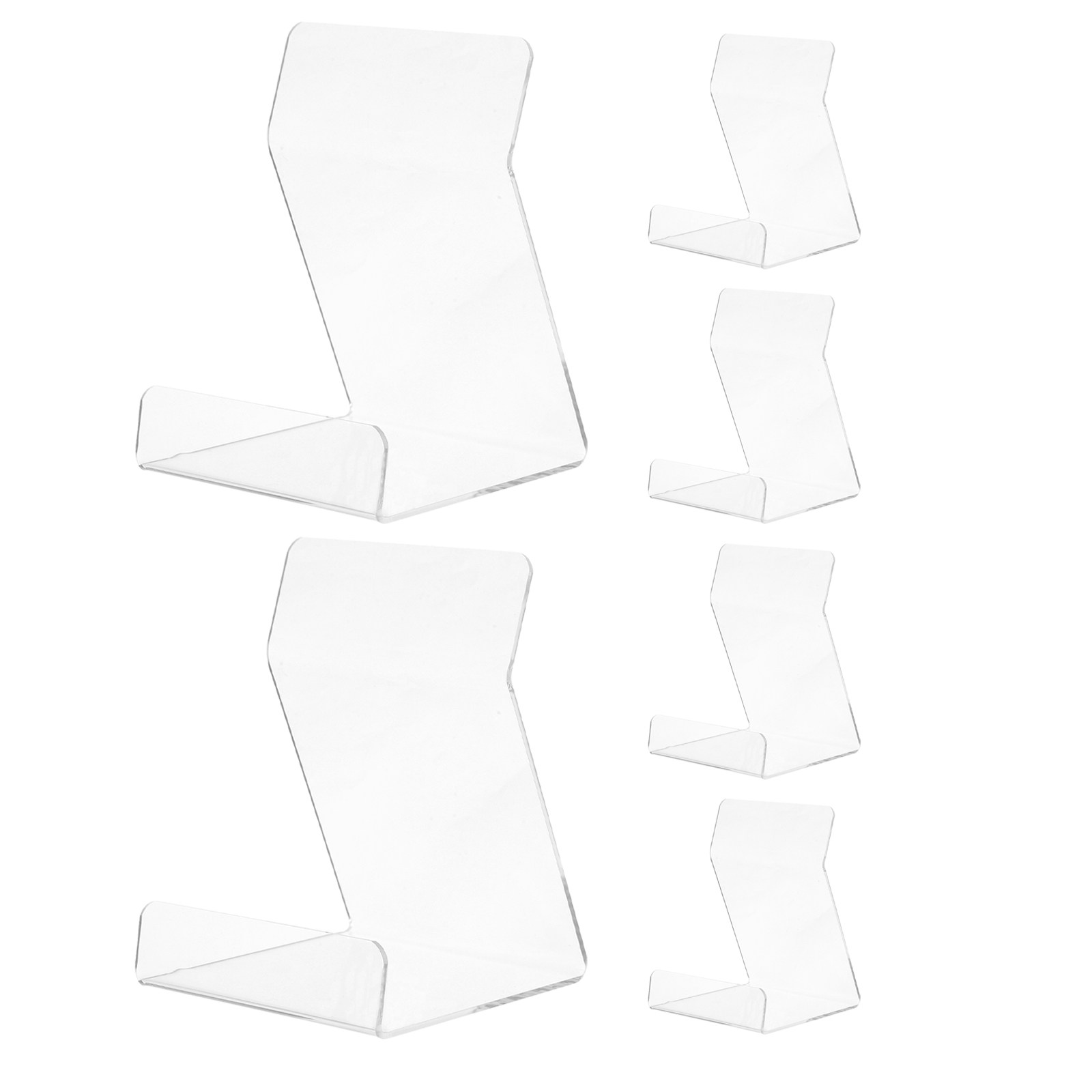 6 pièces, présentoir à livres  - Clear Acrylic Book Stand Holder avis et prix