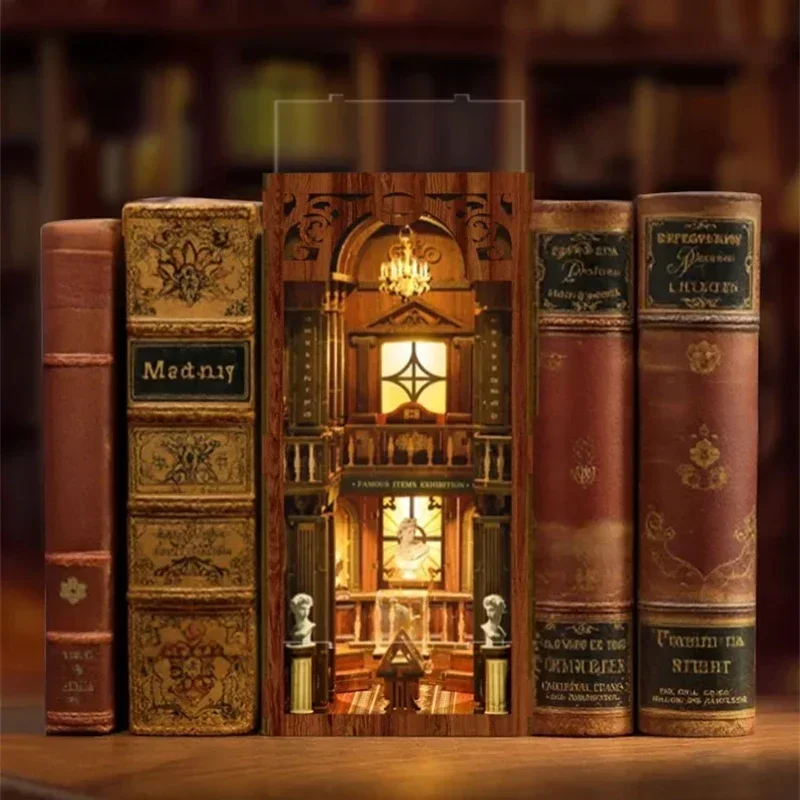 Étagère de bibliothèque philos - Diy Wooden Book Nook Kit Shelf Insert avis et prix