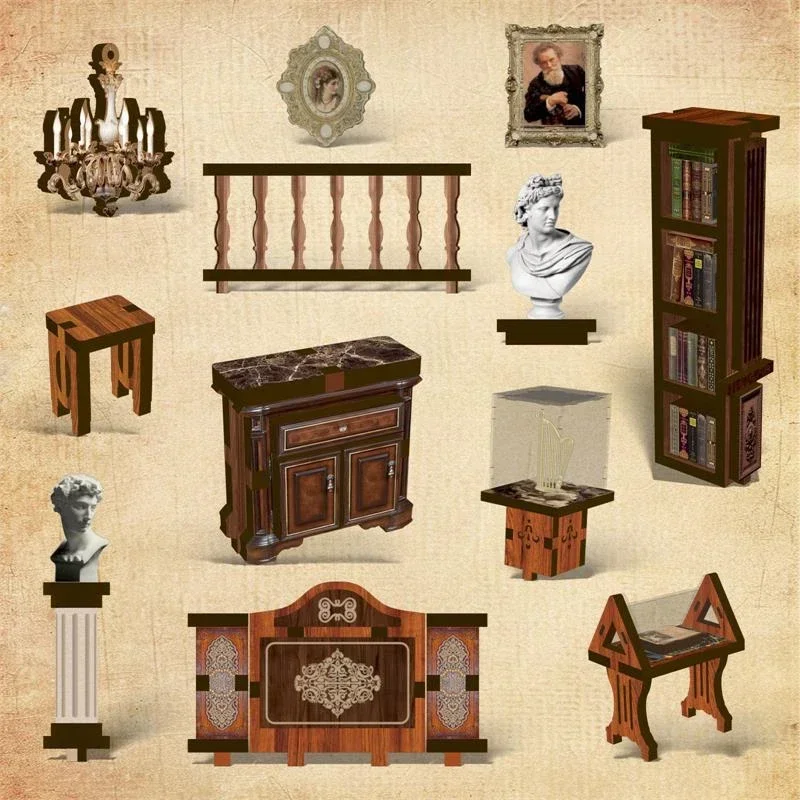 Étagère de bibliothèque philos - Diy Wooden Book Nook Kit Shelf Insert avis et prix