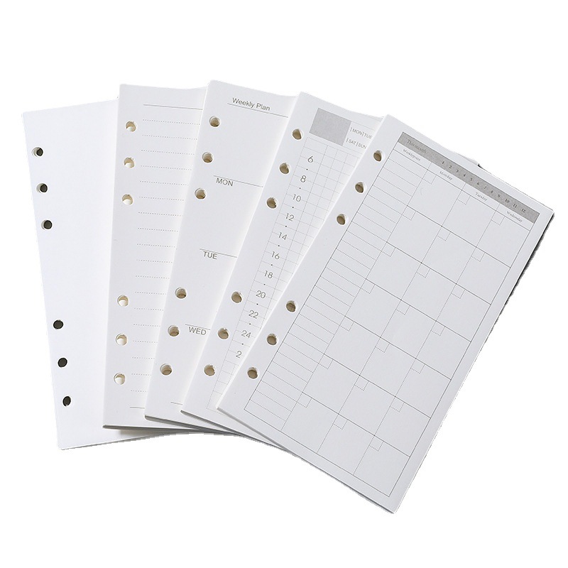 Recharge de carnet de notes à  - A5 Spiral Dotted Grid Notebook avis et prix