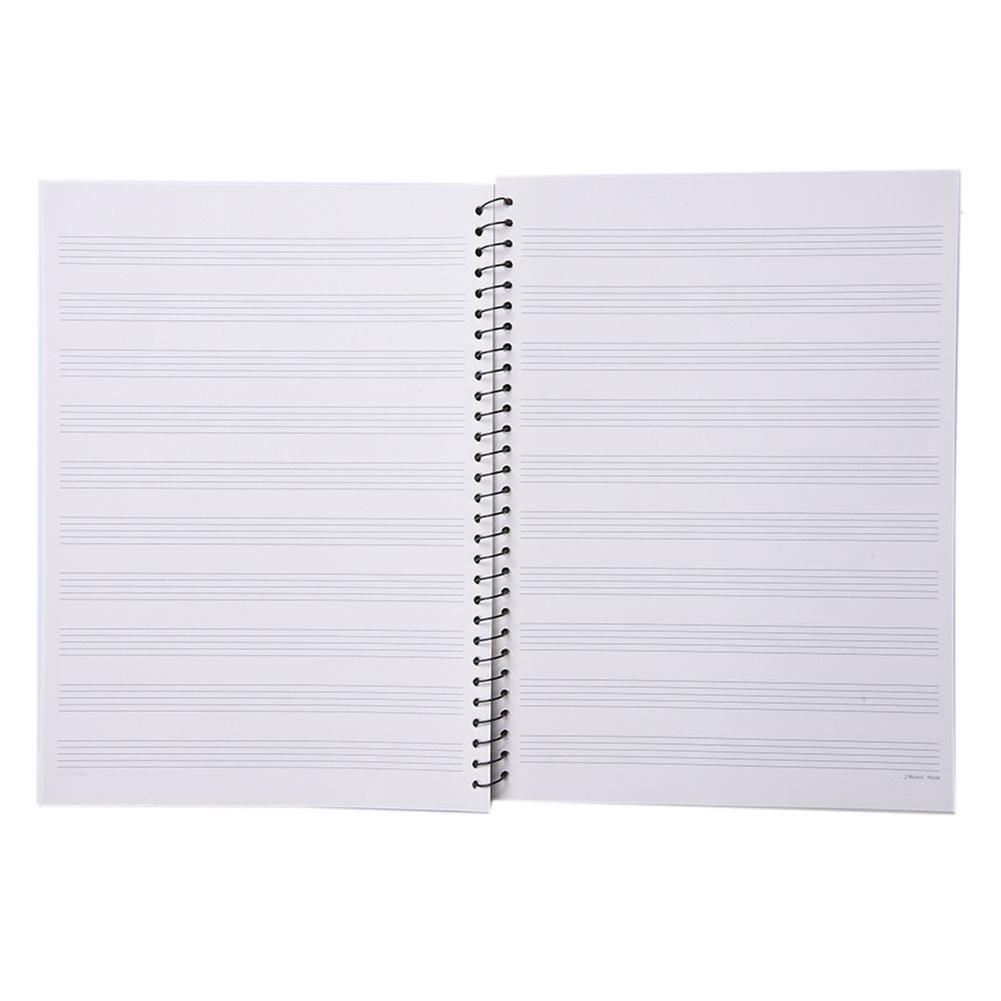 Cahier à spirale de feuille de - Blank Sheet Music Notebook avis et prix