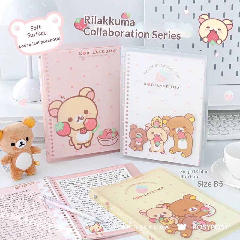 Rosyposy Korilakkuma Strawberr - Blank Sheet Music Notebook avis et prix