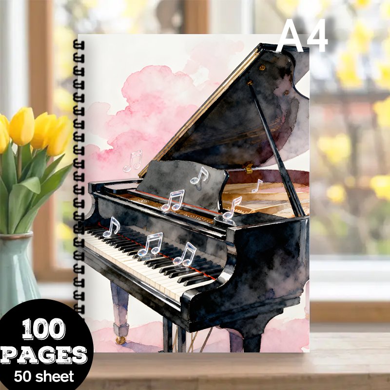 Carnet de musique format A4, l - Blank Sheet Music Notebook avis et prix