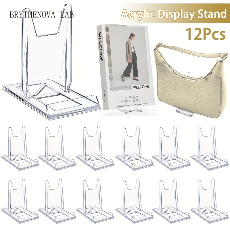 12 supports de présentation en - Clear Acrylic Book Stand Holder avis et prix