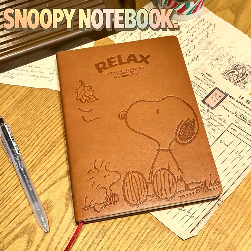 Carnet en cuir A5 vintage Snoo - Vintage Leather Journal Notebook avis et prix