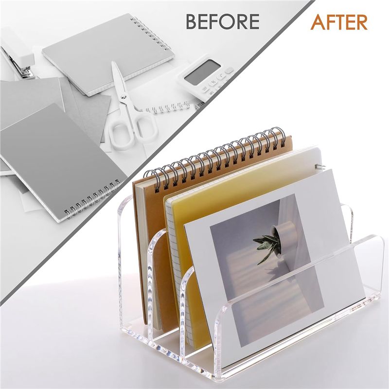 Voltvibe-3 : support à fichier - Clear Acrylic Book Stand Holder avis et prix